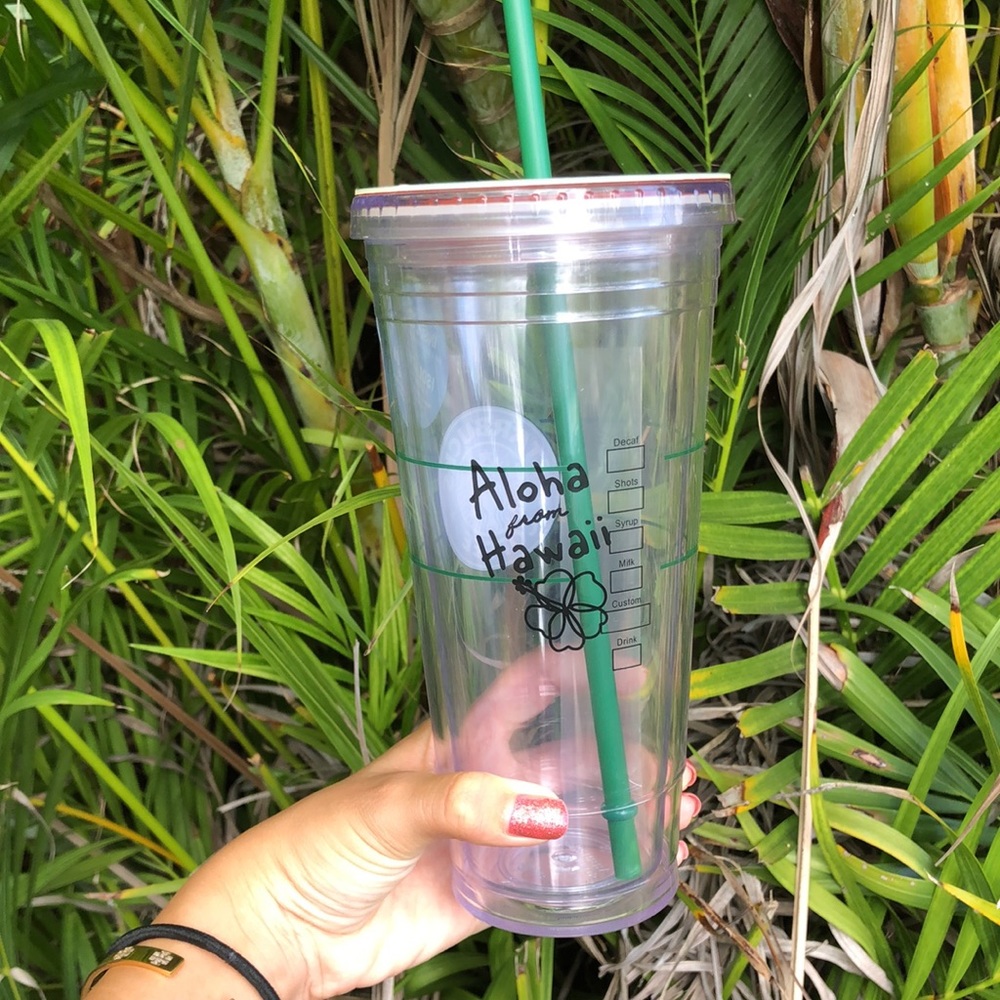 Clear Starbucks Hawaii Iced Venti 20 fl. oz - Picture 2 of 3